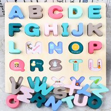 Объемный вкладыш «Английские буквы»