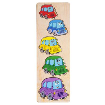 Вкладыши больше-меньше «Машинки» от ТМ «Ань-Янь» 