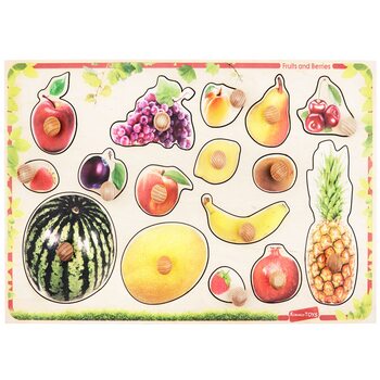 Вкладиші з ручкою «Фрукти-ягоди»