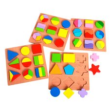 Серия вкладышей «Дроби»