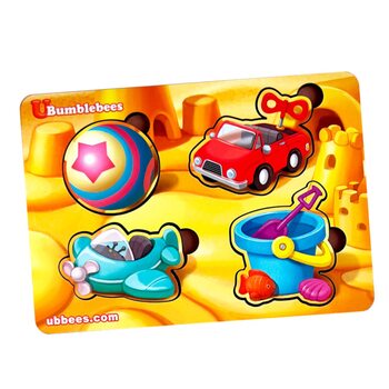 Вкладыши «Игрушки- 1», 4 дет.