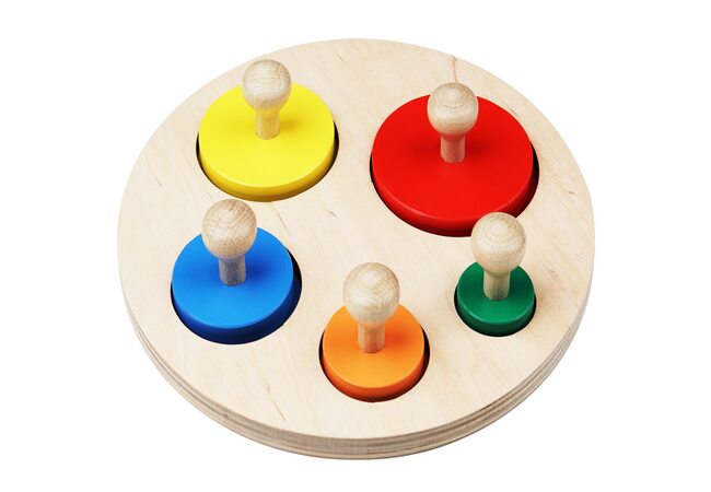 Рамка-вкладыш «Круги», ТМ «Komarovtoys»