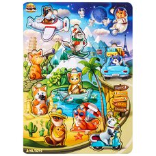 Вкладыши «Котята - 2» (с самолетом)