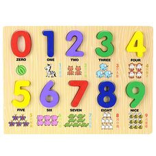 Рамка-вкладыш «Цифры» от 0 до 9