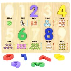 Рамка-вкладыш «Цифры» от 0 до 9