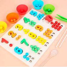 Вкладыши «Цифры-шарики от 1 до 10»