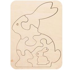 Пазл «Зайчонок», 6 дет.
