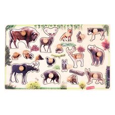 Вкладыши «Жители леса»