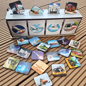 Чарівний комодик «Види транспорту»