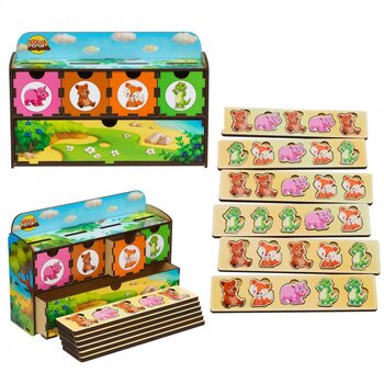 Чарівний комодик «Тварини»