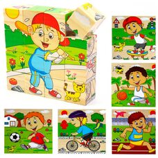 Кубики «Спорт», 16 дет.