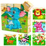 Кубики «Животные», 16 шт.