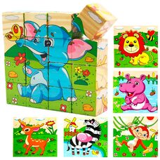 Кубики «Животные», 16 шт.