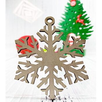 Ёлочное украшение «Снежинка - 7»