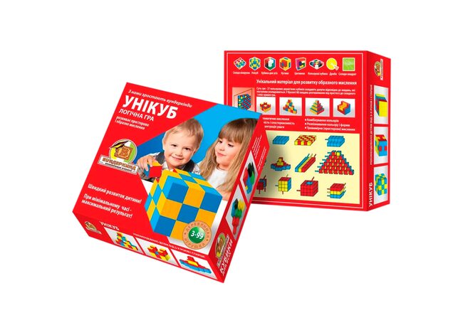 Кубики Никитина «Уникуб» (3+), методика развития