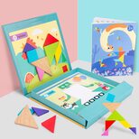 Занимательный танграм с заданиями (магнитный)