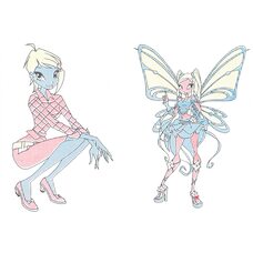 Водная раскраска «Клуб Винкс»