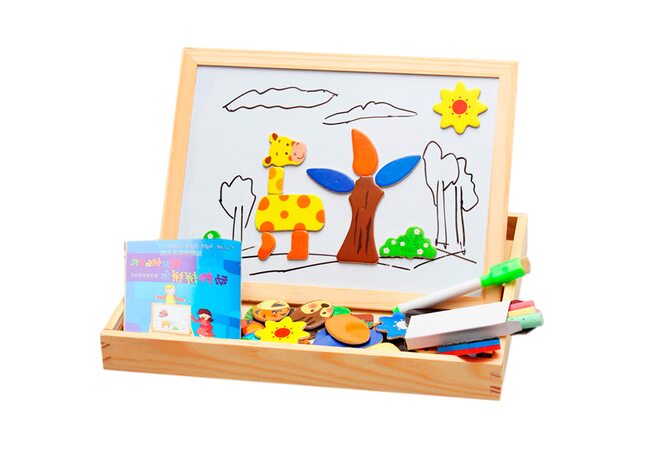 Чемоданчик с фигурками «Магнитные зверята».