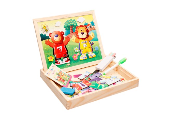 Магнитная игра «Модные животные»