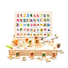 Обучающий чемоданчик «Цифры-буквы»