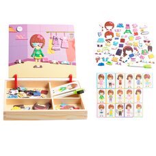 Магнитная игра «Юная модница»