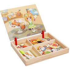 Магнитная игра «Гардероб» (для девочки)