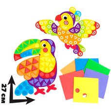 Набор для творчества «Мягкая мозаика. Пеликан-попугай.»