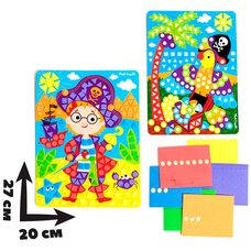 Набор для творчества «Мягкая мозаика. Пират.»