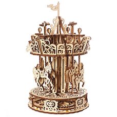 Механическая 3D-модель «Карусель», 300 дет.