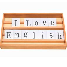 Английский алфавит. Печатные буквы.