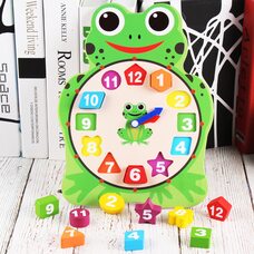 Часы-вкладыши «Лягушка»