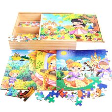 Набор пазлов. Герои мультфильмов - 1