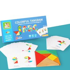 Головоломка «Танграм», 50 карточек.