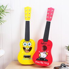 Гитара 6 струн «Kitty». Малиновая.