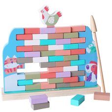 Игра на ловкость «Курочка» (кирпичики)