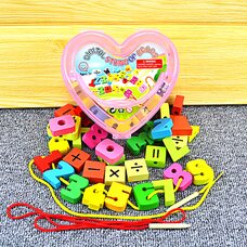 Цифры шнуровка