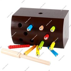 Магнитная рыбалка «Гусенички»