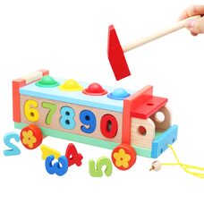 Машинка-стучалка-сортер «Цифры»