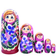 Матрешка 5 в 1 «Девицы-красавицы»
