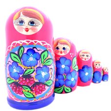Матрешка 5 в 1 «Красивая»