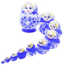 Матрешка «Куколки-1», 10 в 1