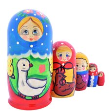 Матрешка «Пастушки», 5 в 1