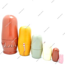 Матрешка «Звериный совет», 6 в 1