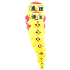 Матрешка «Цып-Цып», 10 в 1