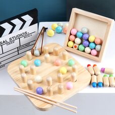 Игра «Memory chess». Шарики-моторика.