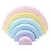 Пирамидка «Rainbow», 6 дет. (пастельная), Фото 3
