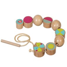 Шнуровка-бусы «Гусеница»