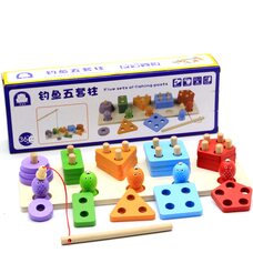 Сортер-рыбалка «Геофигуры»