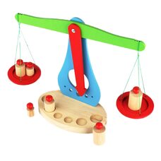 Ученические весы с набором гирек