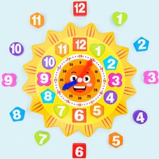  Вкладыши-часы «Подсолнух»